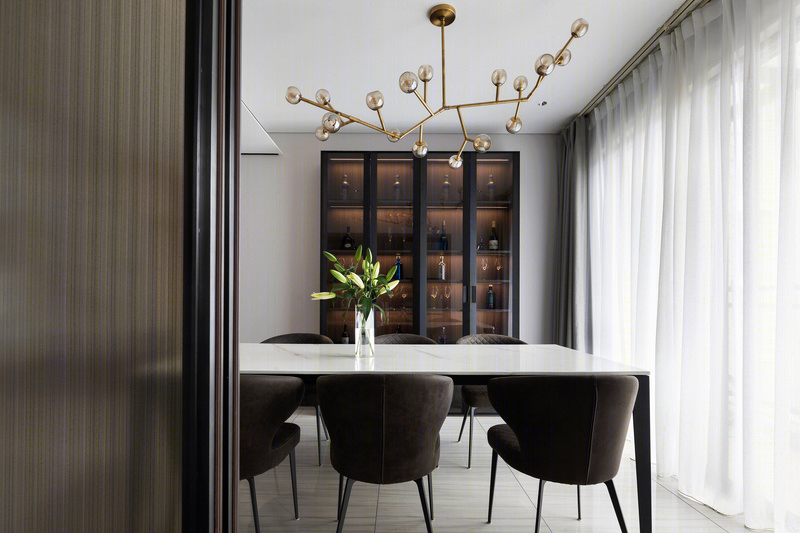 181m²现代极简主义婚房-15