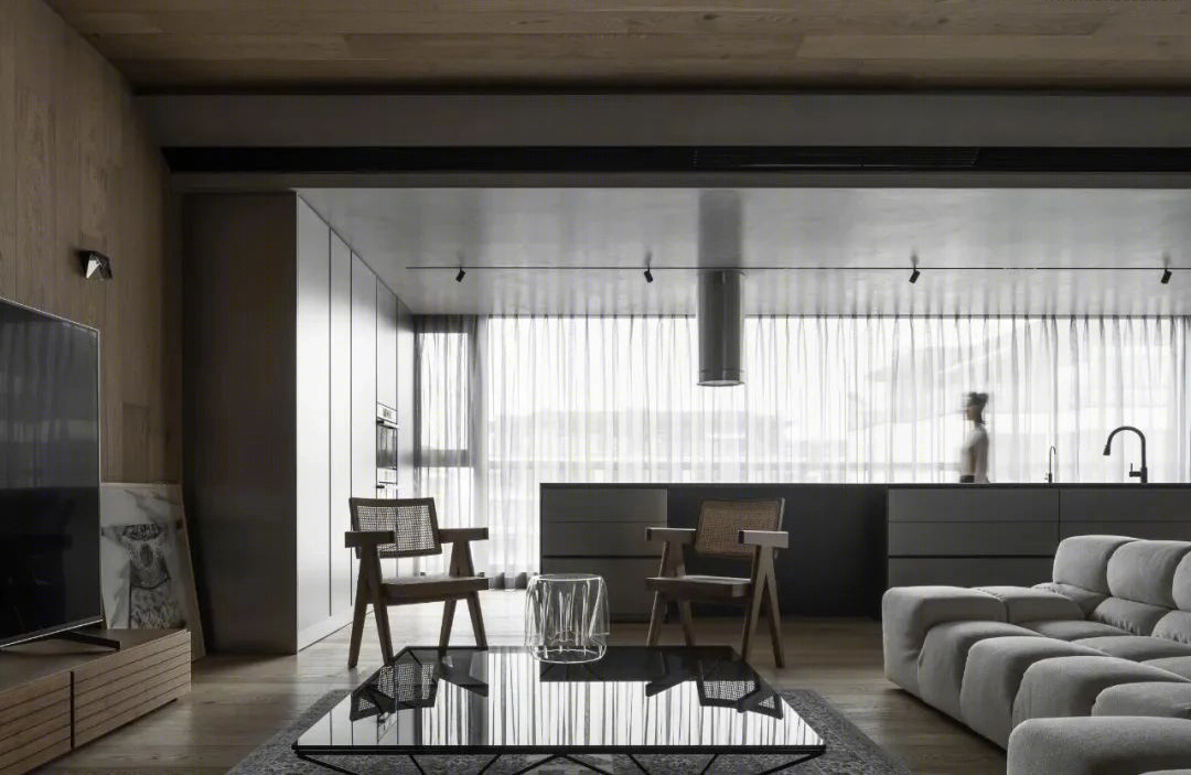 职业球员荣昊顶层复式“素心”空间丨中国成都丨ANG STUDIO-7