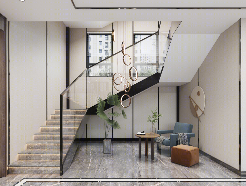 现代简约别墅设计-8