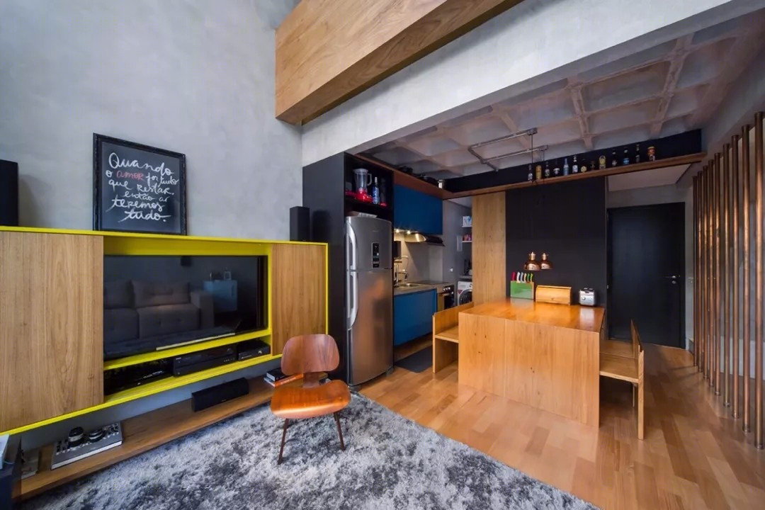 圣保罗 40㎡现代小户型住宅 | Casa 100 Arquitetura-4