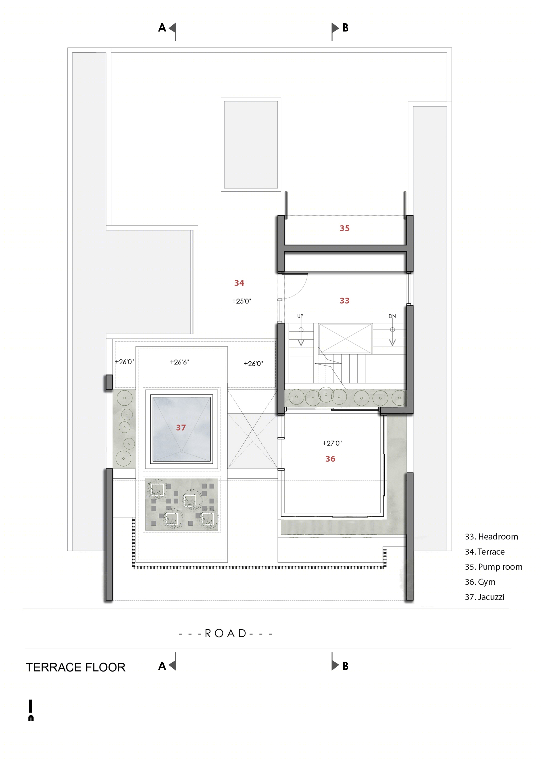 Le Tranquil House · 现代简约的宁静别墅设计丨印度本地治里-29