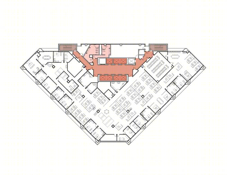美国 AH 麦考伊联邦办公室丨Schwartz,Silver Architects-43