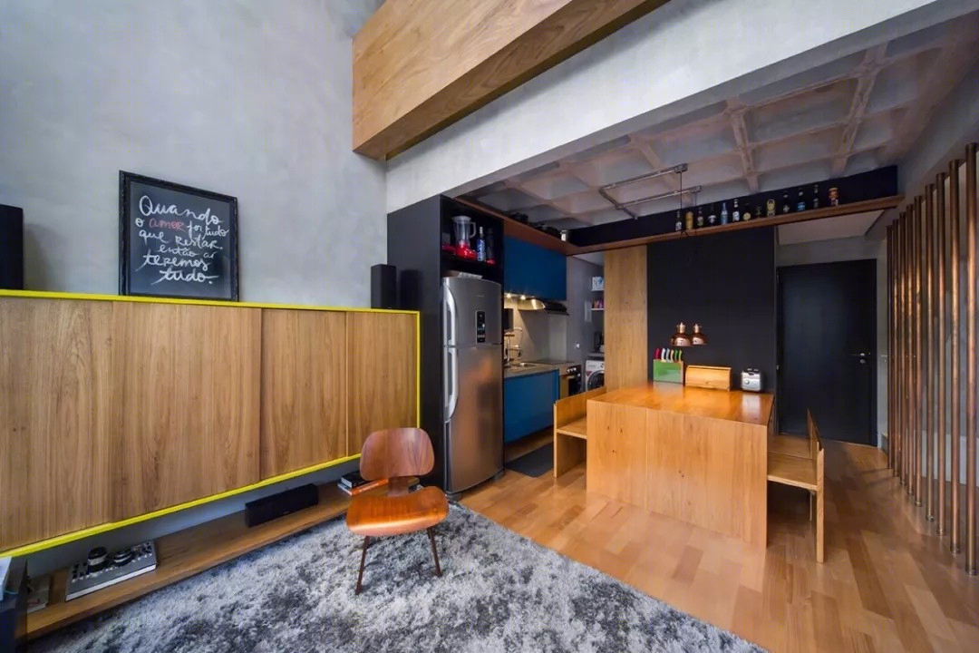 圣保罗 40㎡现代小户型住宅 | Casa 100 Arquitetura-6