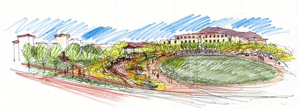 德州大学 El Paso 校区世纪广场-50