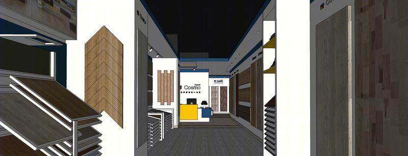 Cosmo 地板展示店设计-21
