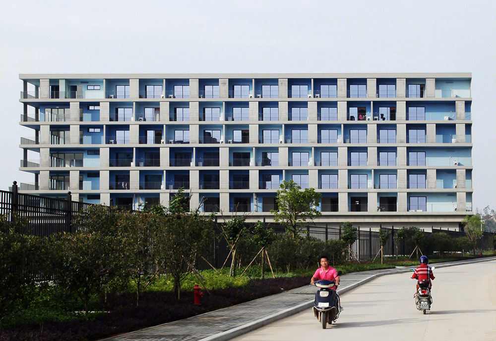 福建福州网龙员工宿舍 | 内向集体公社,共享自然美景-29