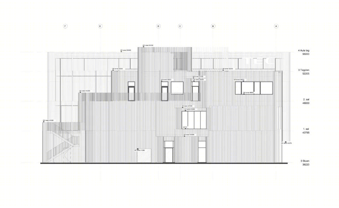 丹麦 HC Ørsted TEC 技术高中丨Sweco Architects-36