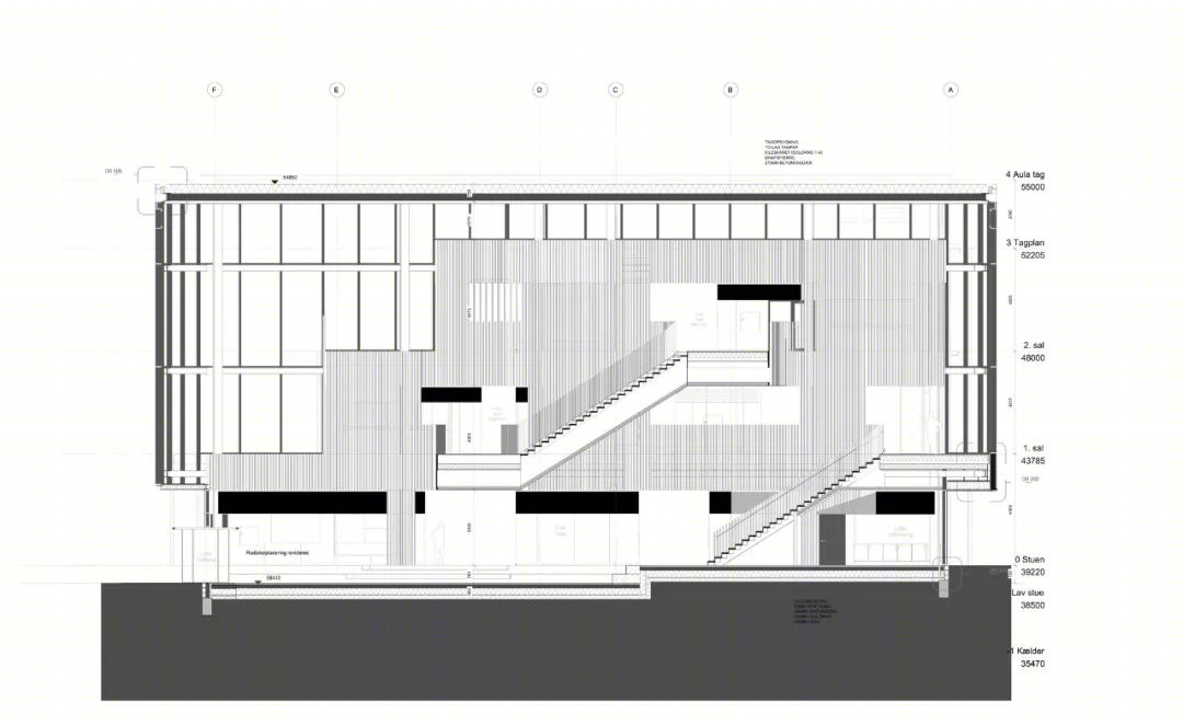 丹麦 HC Ørsted TEC 技术高中丨Sweco Architects-38