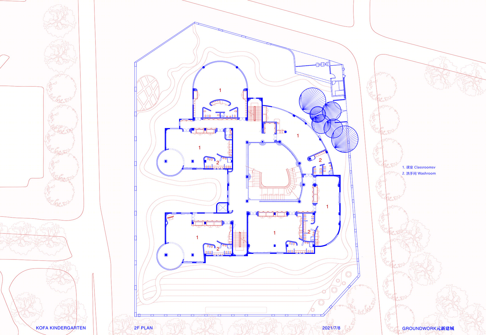 深圳科发幼儿园丨中国深圳丨元新建城（深圳）建筑师事务所有限公司-55