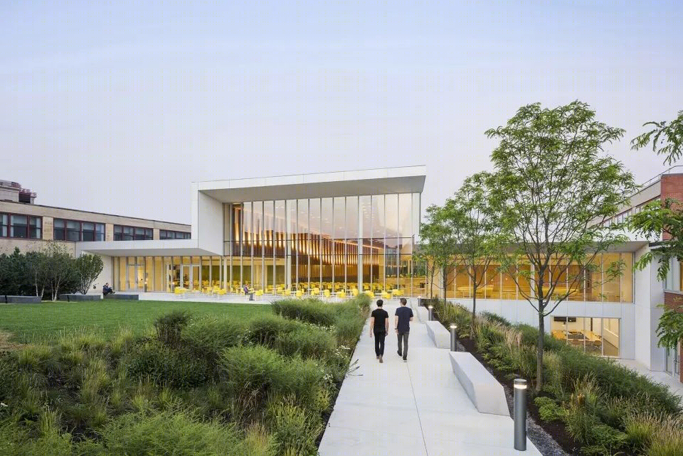 康奈尔兽医学院 | 绿色庭院与画廊大厅的共生设计-0