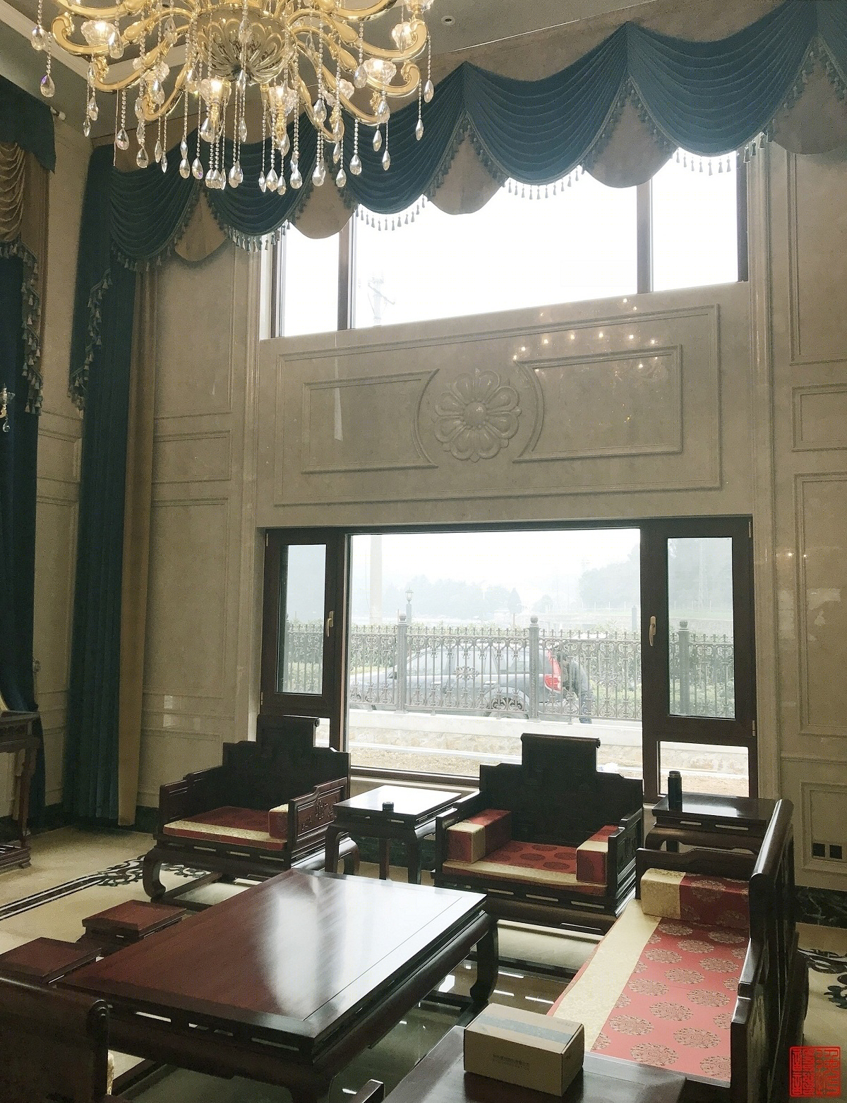 山间别墅「容庄」 |  原生态与红木家具的和谐共生-21