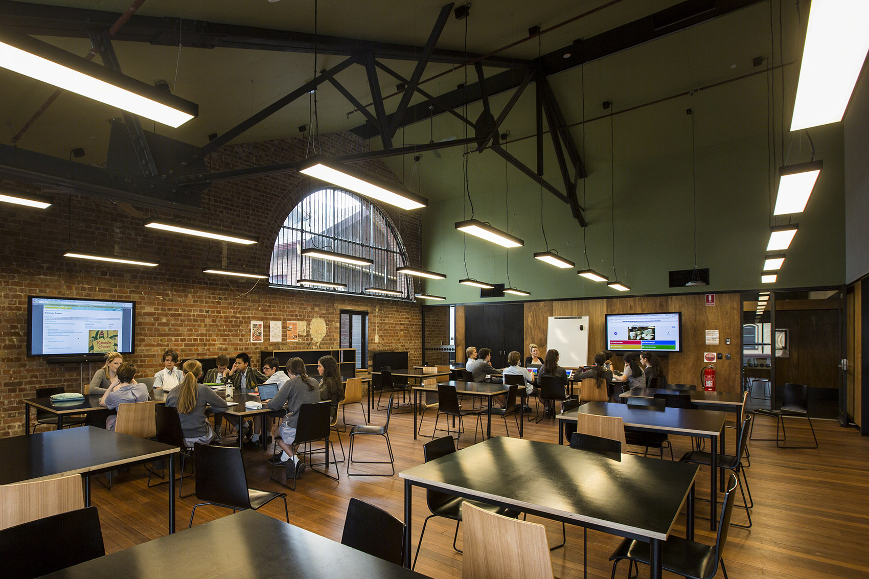 墨尔本 Albert Park College 学院环境艺术中心-26