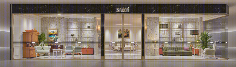 意大利古典奢华家具品牌 ZANABONI 展厅设计-15