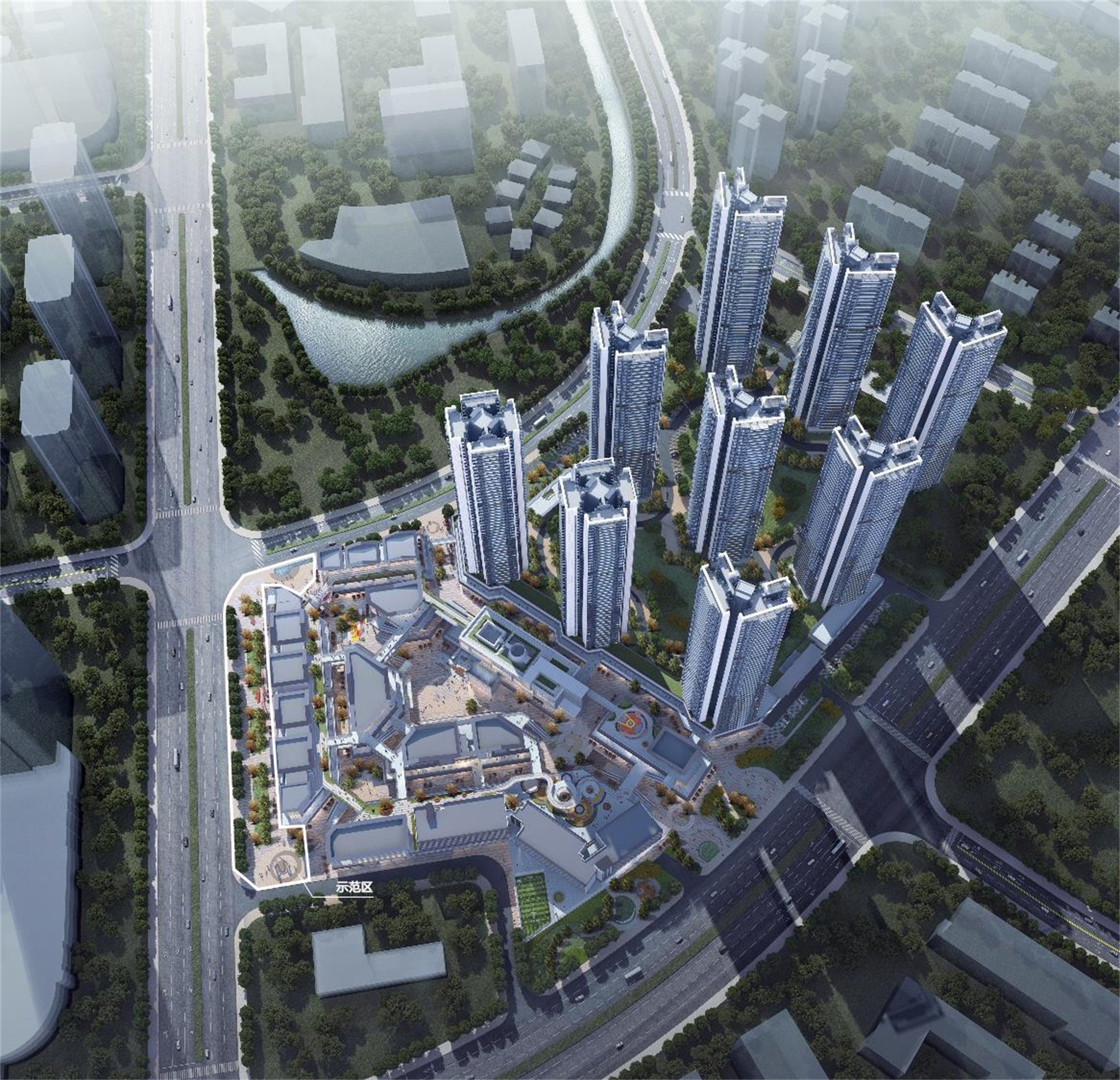 城市方舟，扬帆领潮 | 佛山中海汇德里商业展示区-6