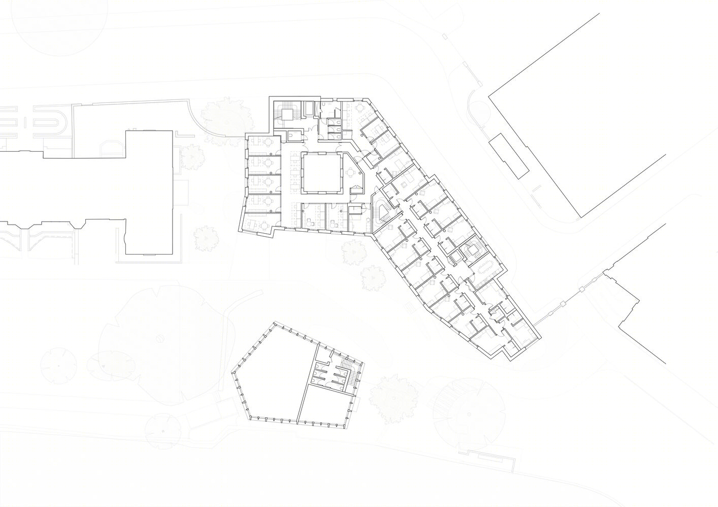 St Hilda’s College O·ford 校园景观重塑丨英国伦敦丨Gort Scott-64