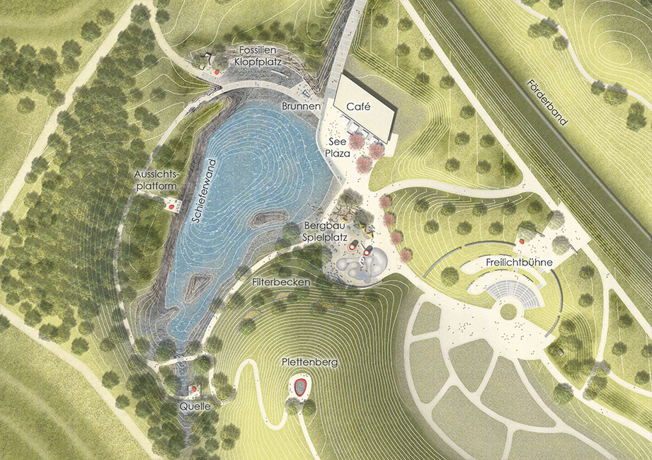 德国页岩体验公园丨Dreiseitl事务所,Siegmund 景观建筑事务所-30