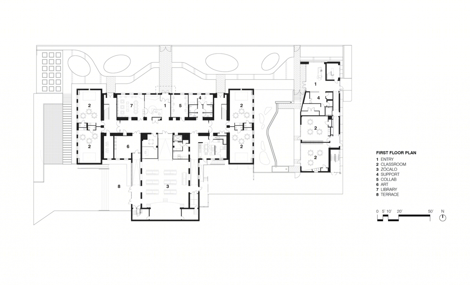 美国Mundo Verde双语公立特许学校丨Studio Twenty Seven Architecture-42