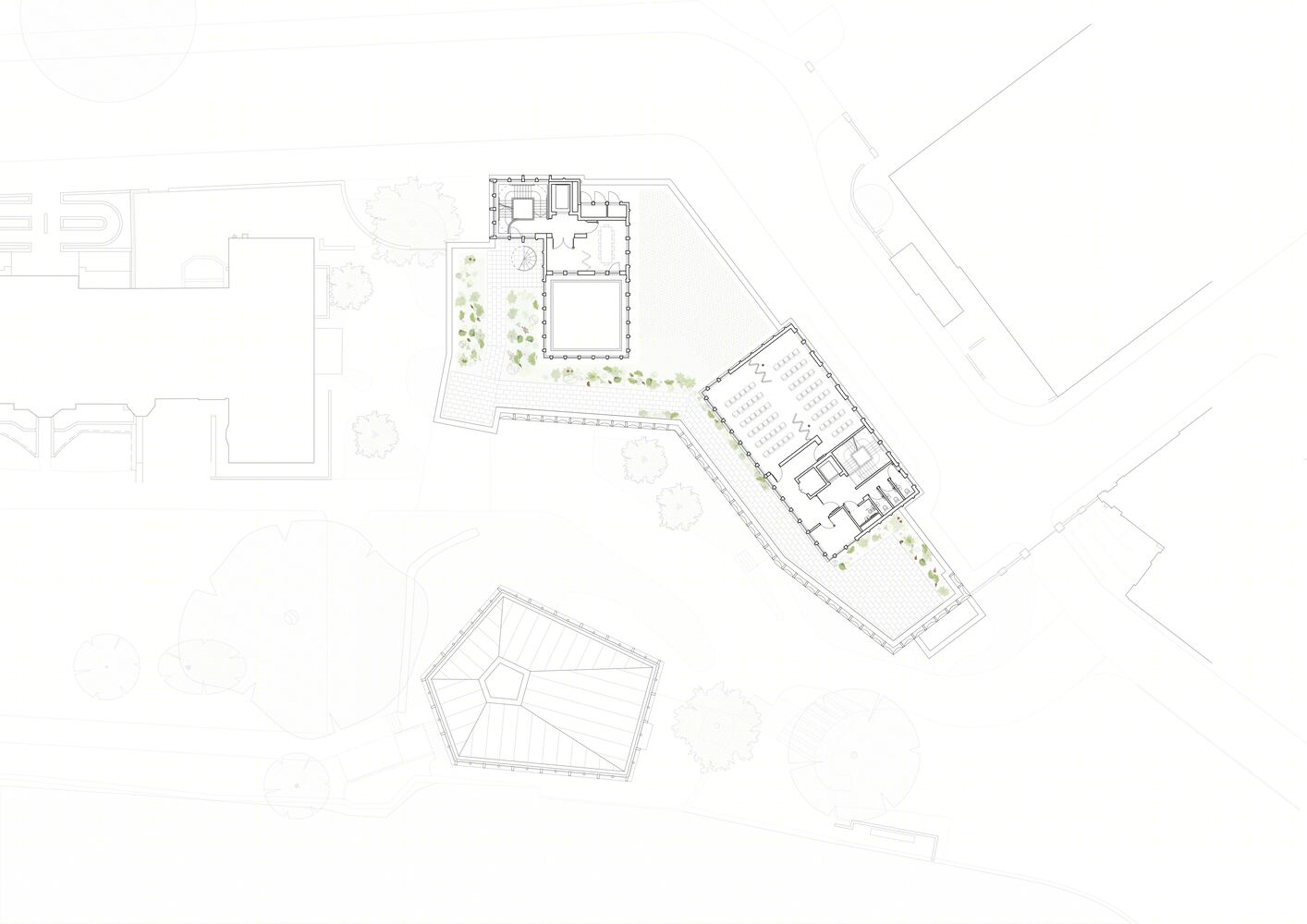 St Hilda’s College O·ford 校园景观重塑丨英国伦敦丨Gort Scott-65