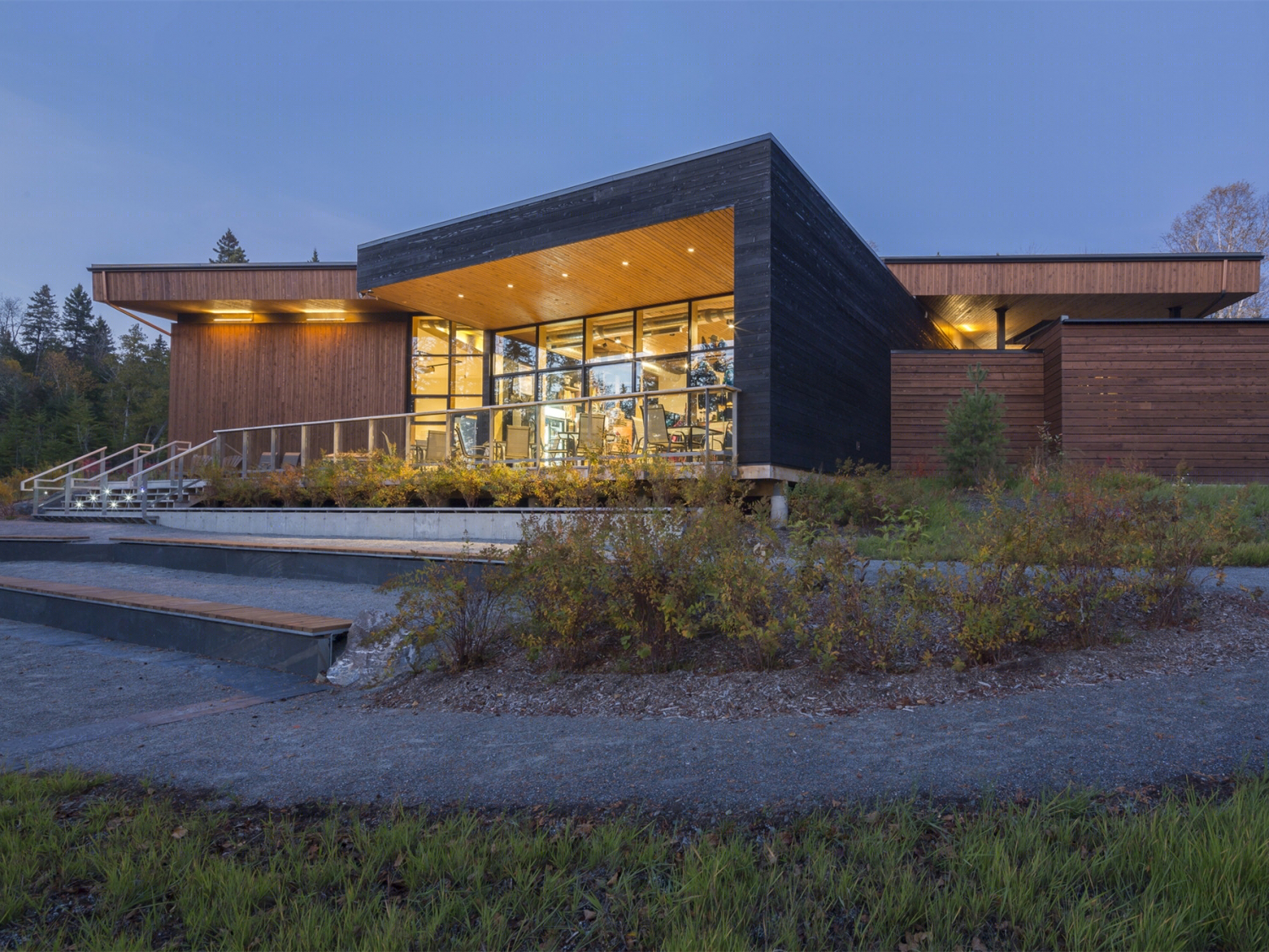 加拿大特米考国家公园游客中心丨bisson + charron architectes-14