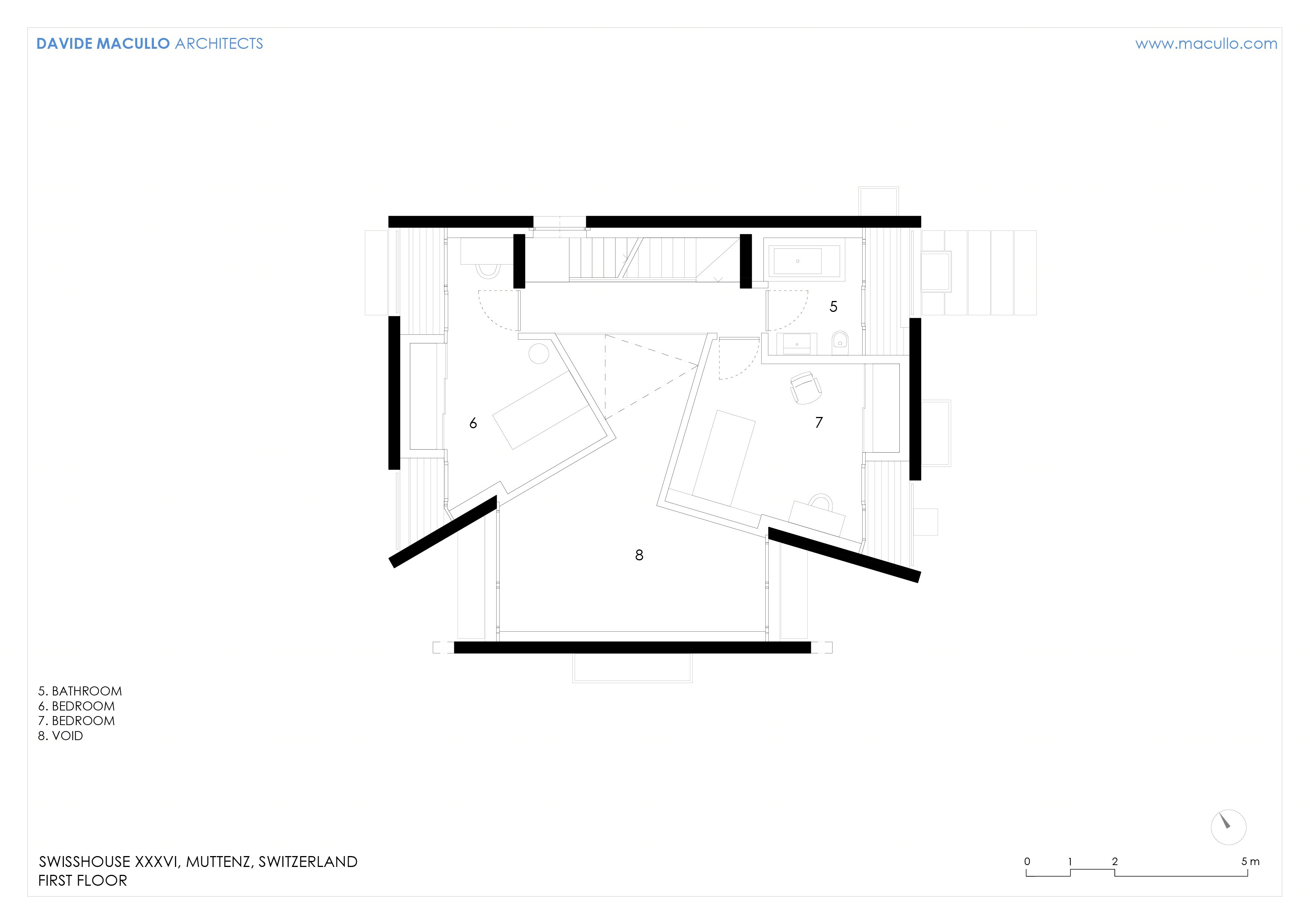 Swisshouse XXXVI 别墅建筑丨Davide Macullo Architects-29