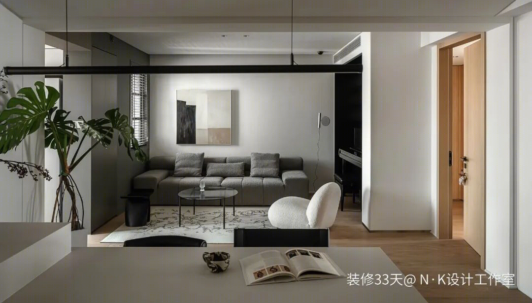 125 平现代质感两居室丨中国武汉丨N·K 设计工作室（武汉）-13