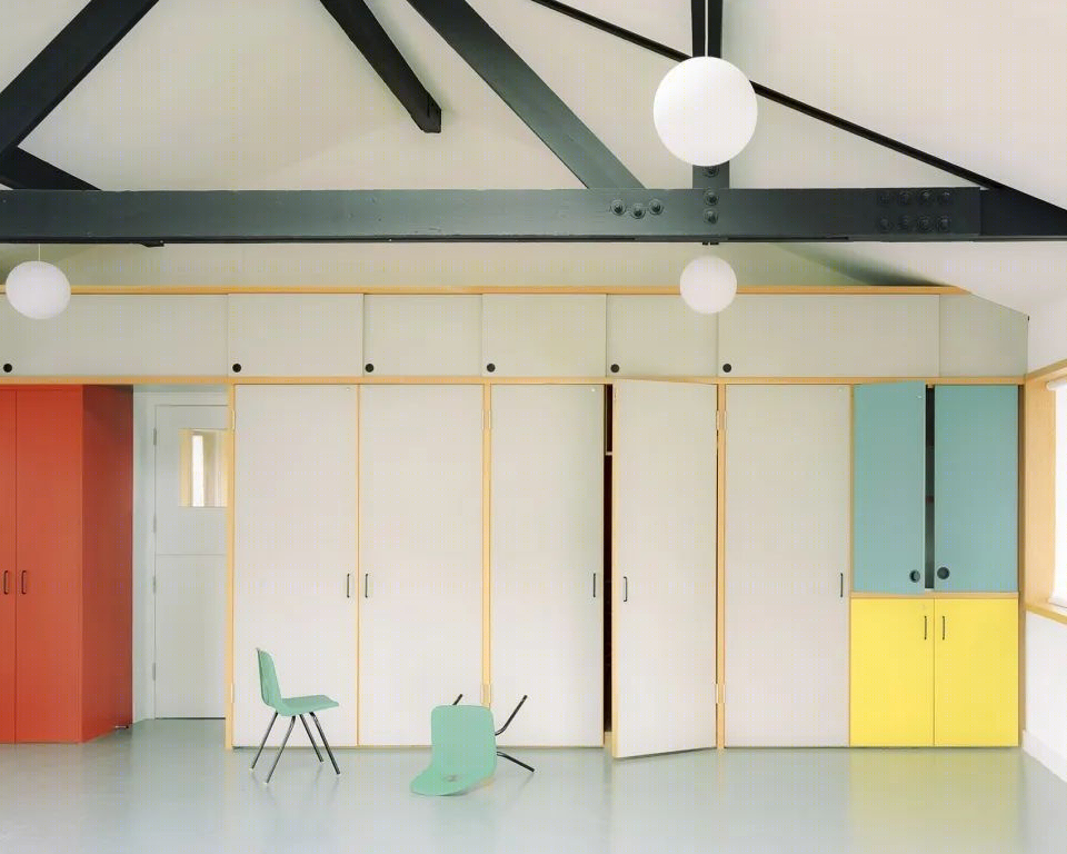 泰晤士河畔的绿色“温室”——伦敦 Surrey Docks 城市农场建筑翻新-28