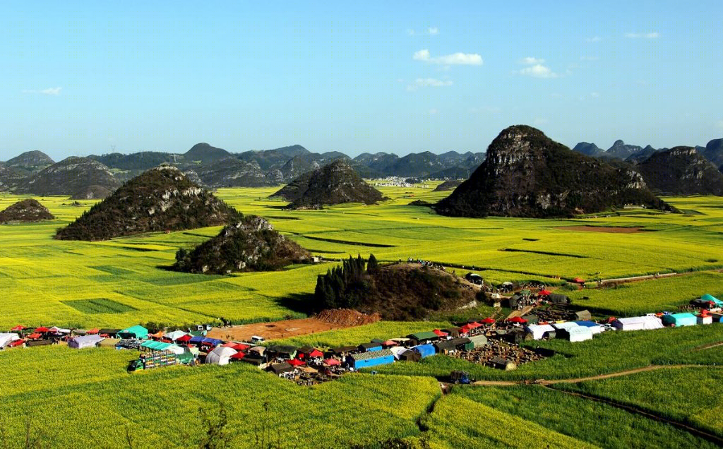 云南罗平金鸡峰丛景观-14
