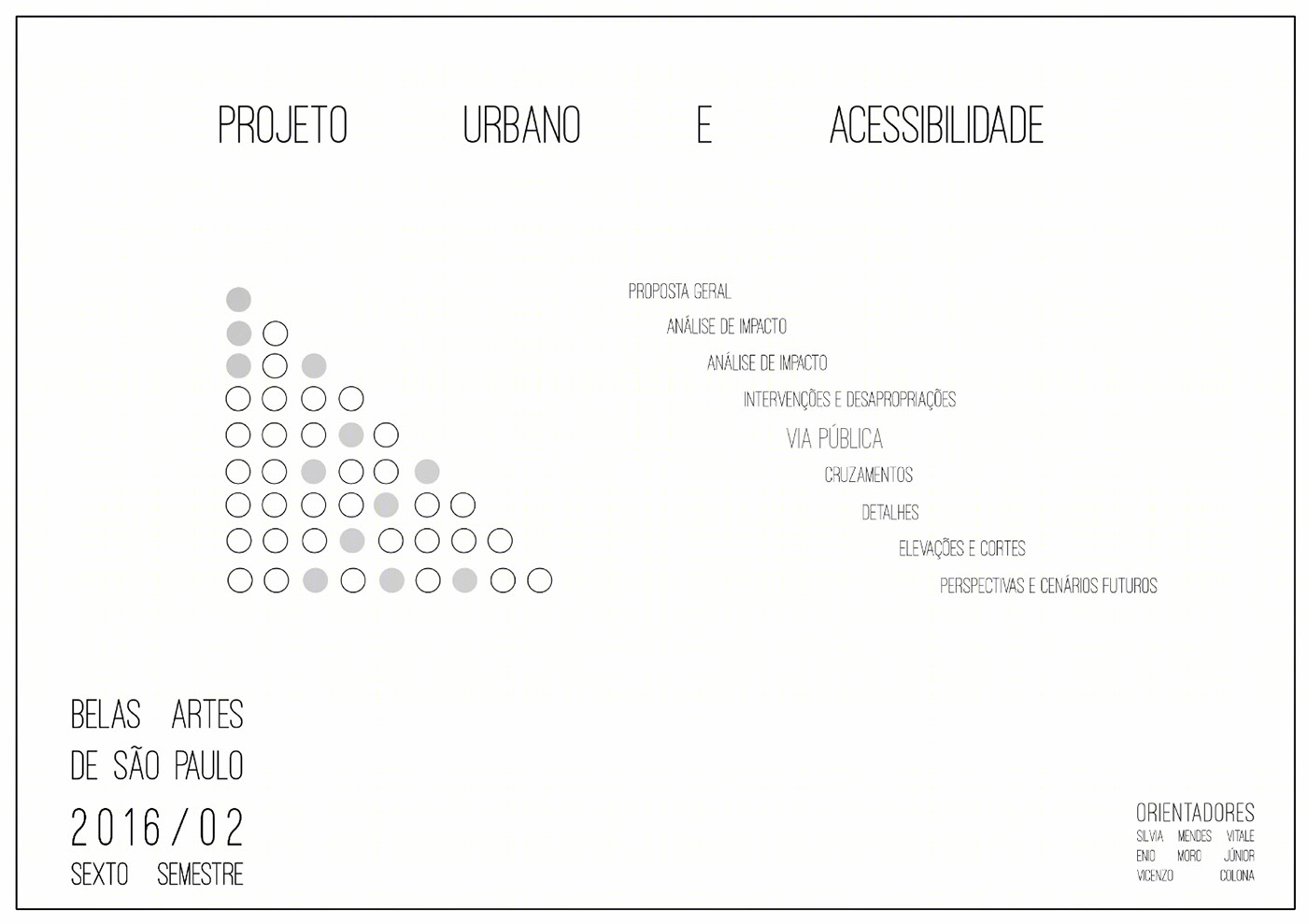 Projeto Urbano Mobilidade e Acessibilidade - VLP-0