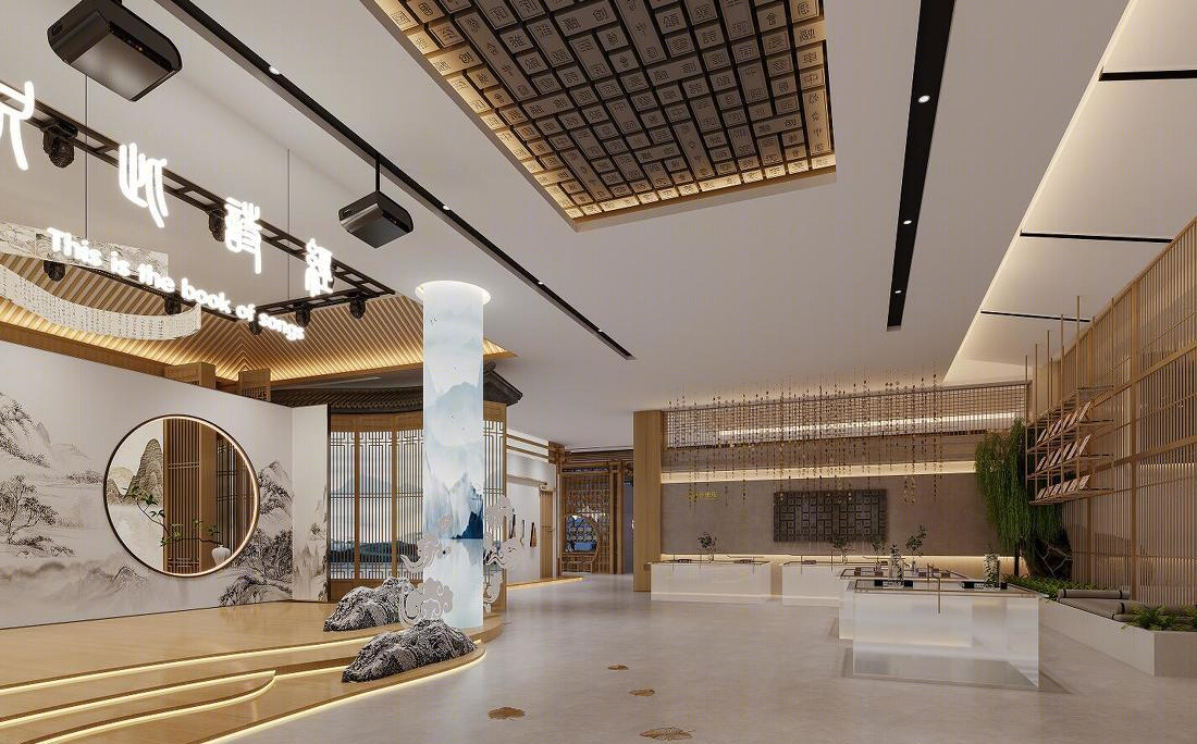 深圳信息学院诗经文化传承基地丨中国深圳丨深圳中良装饰设计工程有限公司-12