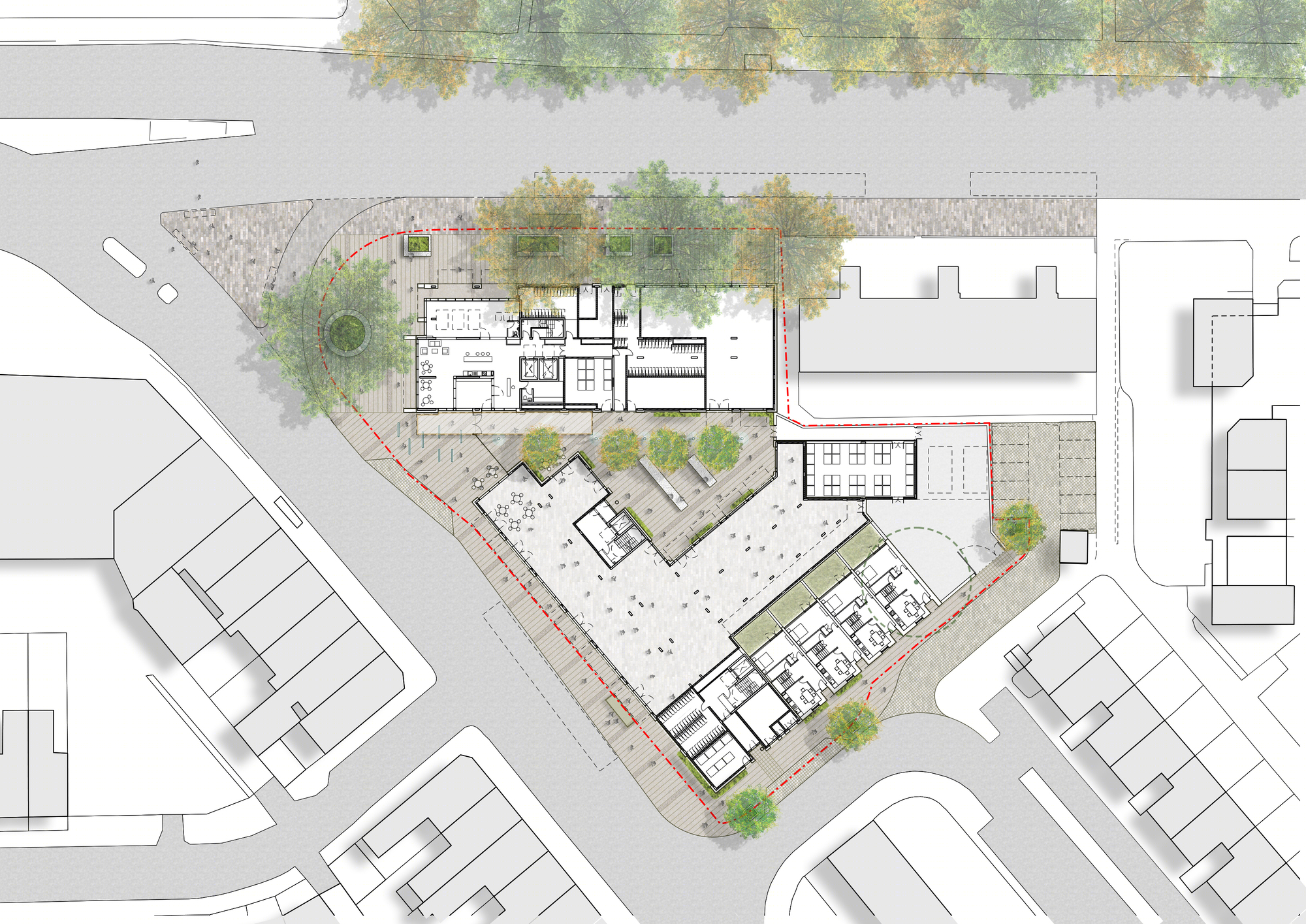 Tottenham 的七姐妹公寓建筑·Ape· House丨英国伦敦丨John McAslan + Partners-3