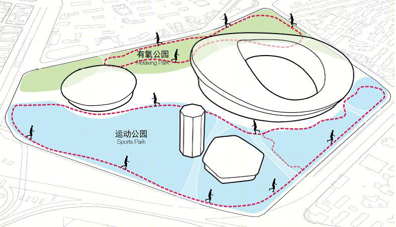 上海徐家汇体育公园丨HPP Architects-16