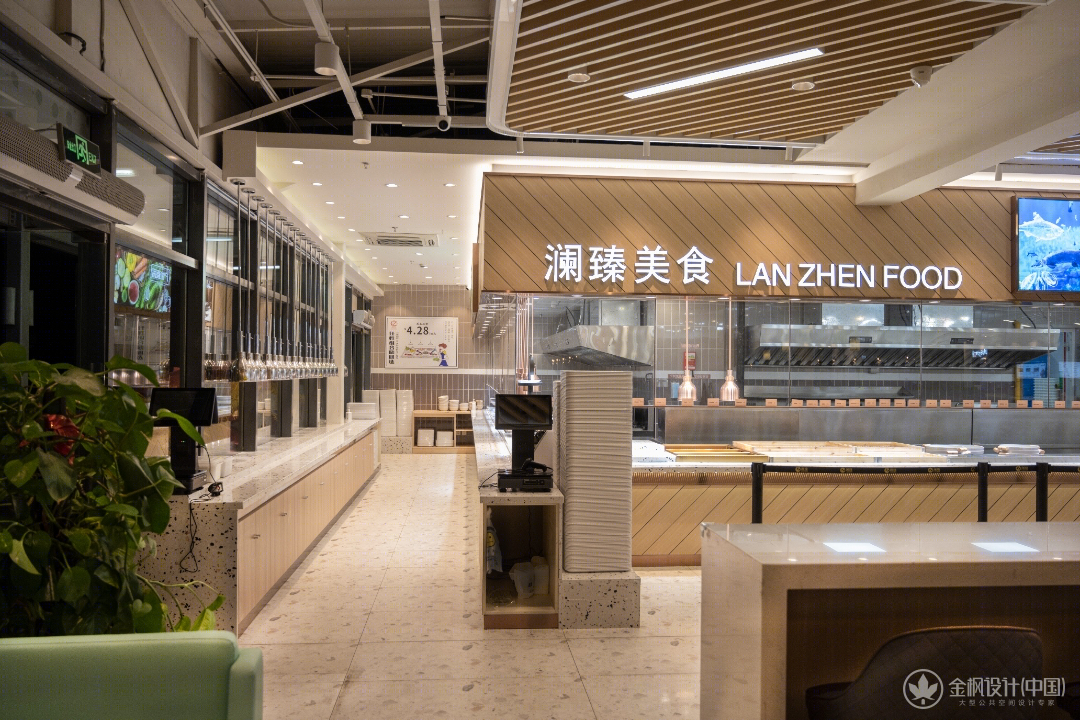 澜臻餐饮陆家嘴软件园员工食堂丨中国上海丨金枫设计-32
