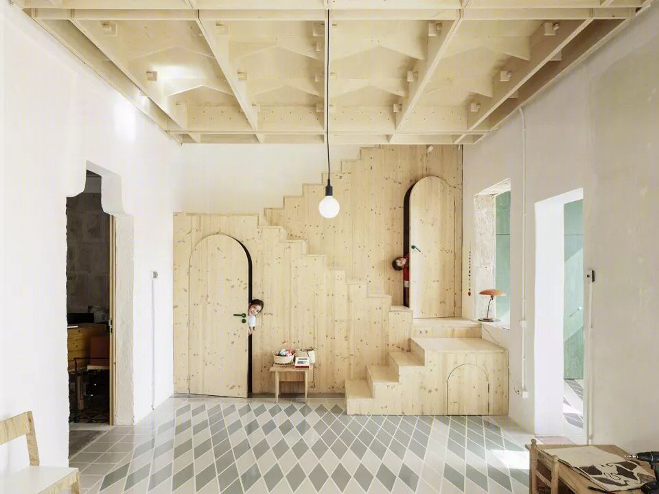 轻量化的 Plywood 住宅 | 胶合板搭建出的缤纷世界-16