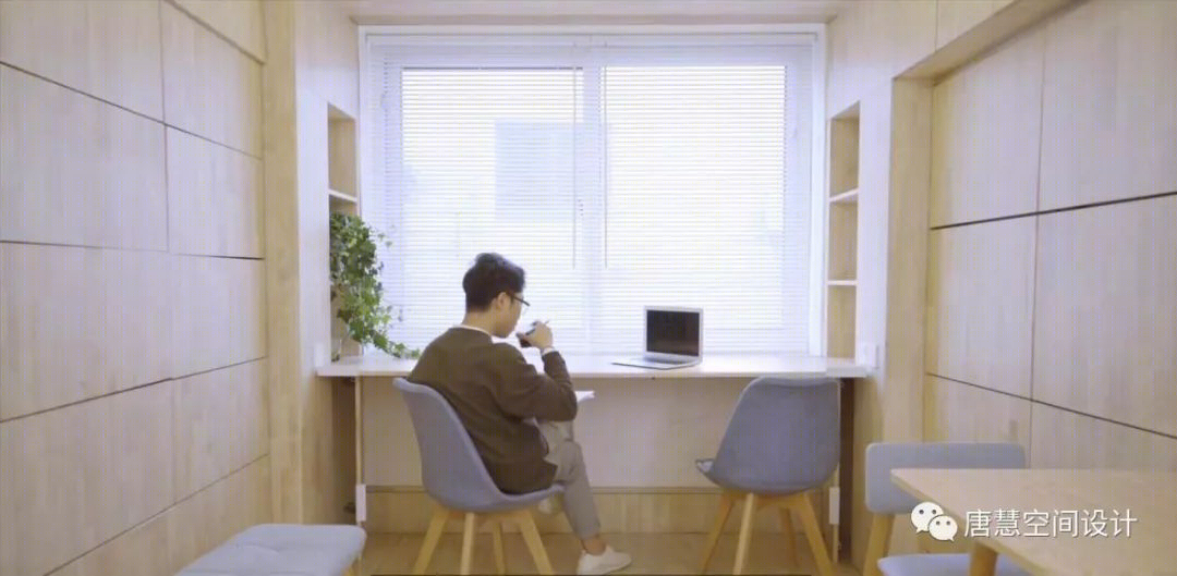 上海 24㎡旧房改造,90 后夫妻打造 80㎡共享空间-52