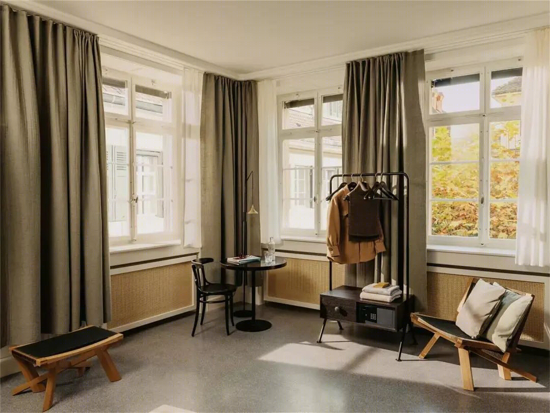 瑞士百年建筑 Volkshaus Basel Hotel,大师赫尔佐格与德梅隆的复古风设计-43