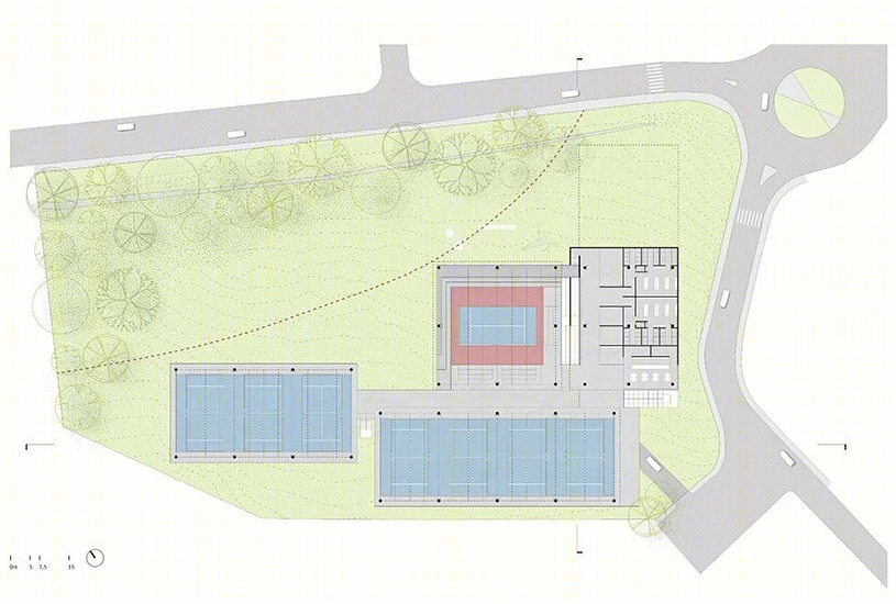 悬浮发光的球拍俱乐部丨葡萄牙里斯本丨saboia + ruiz arquitetos-24