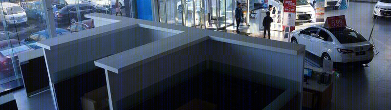 东风裕隆纳智捷沈阳华龙汽车展示空间项目-9