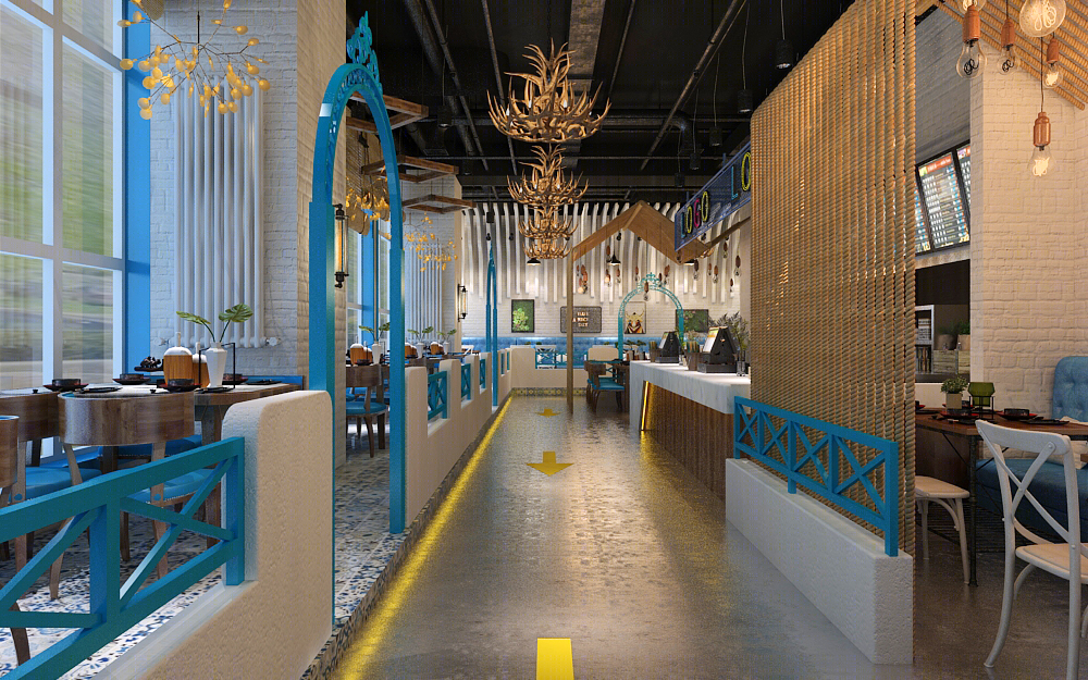 地中海餐厅                     -13