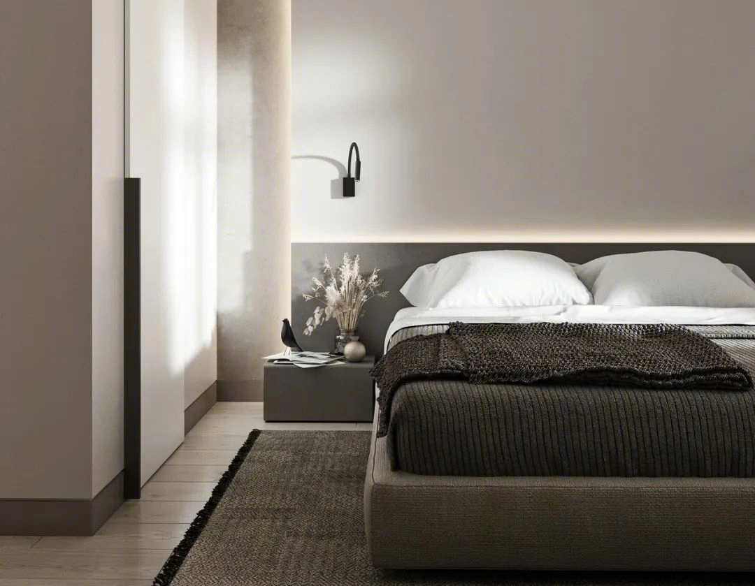 102㎡简约清新公寓 | 惬意生活的温暖设计-16