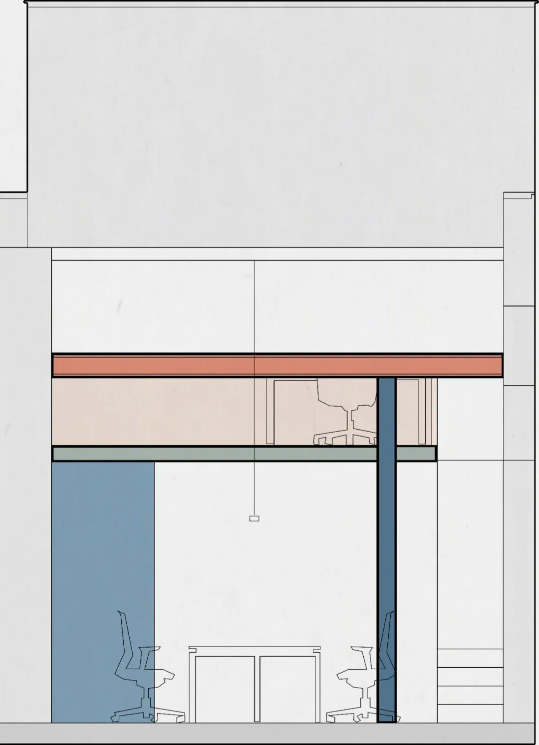 及地匠意工作室改造设计丨中国南京丨反几建筑 FANAF-99