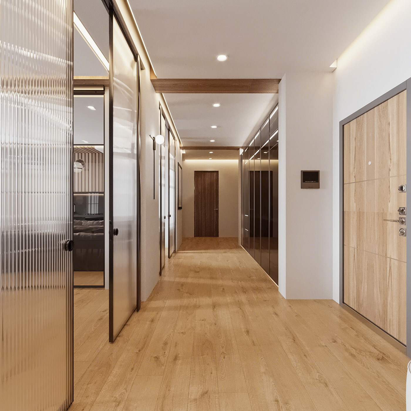 Anastasiya Gushchina丨平层丨Scandinavian interior design-0