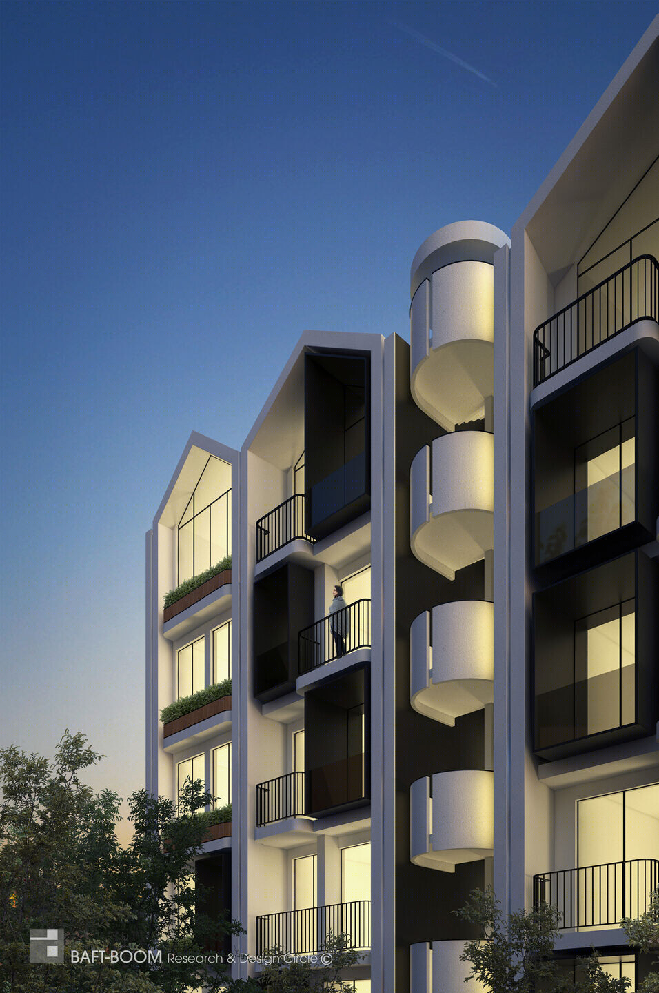 MAAN 住宅楼丨伊朗德黑兰丨BaftBoom Research & Design Circle-8