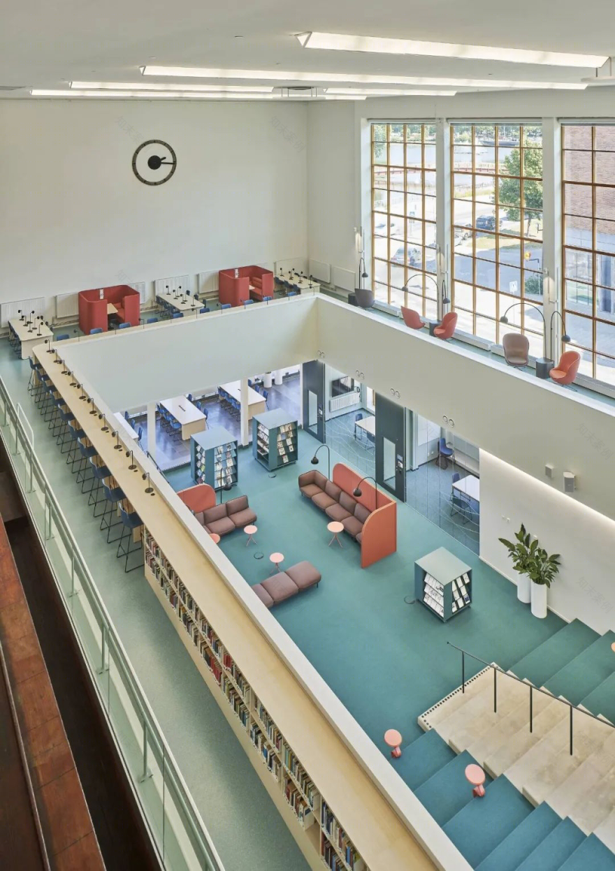 Mälardalen 大学 Eskilstuna 新校园丨瑞典丨丹麦 3XN 建筑事务所(建筑设计),AIX 建筑事务所(室内设计)-34