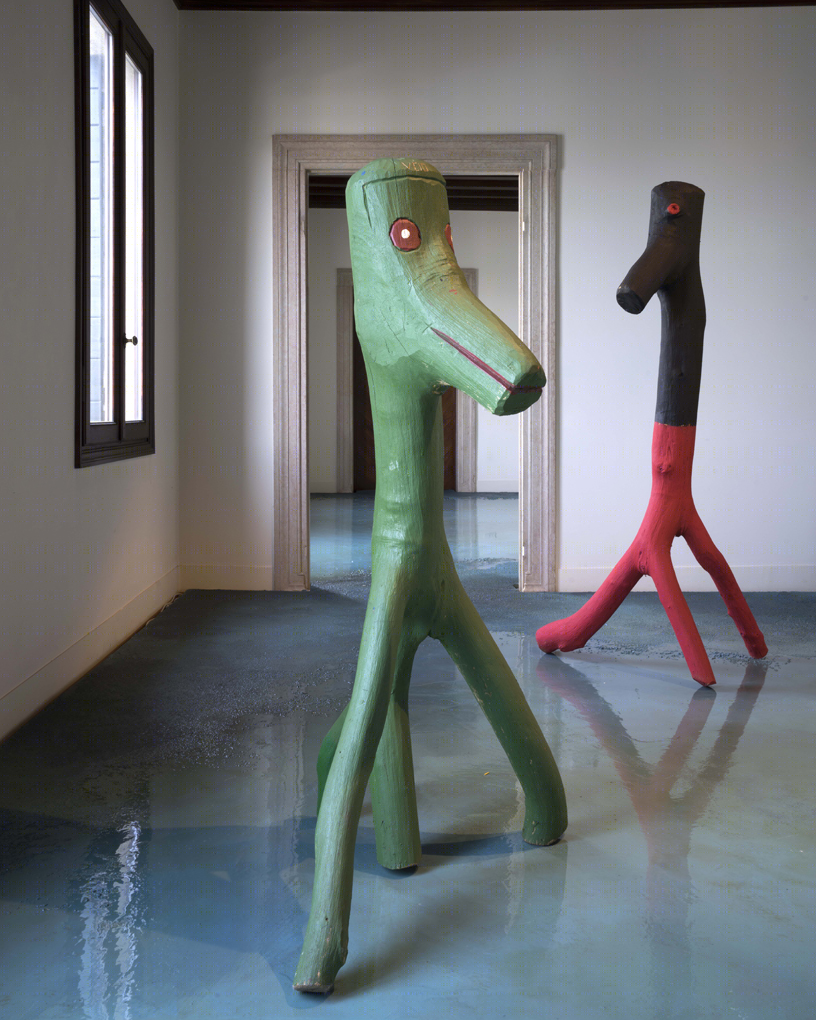 自然之形 · 意大利威尼斯双年展木质雕塑艺术展-19