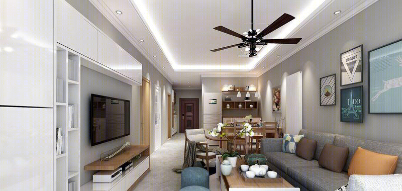 兰州扶正太和上城两居室设计方案-9