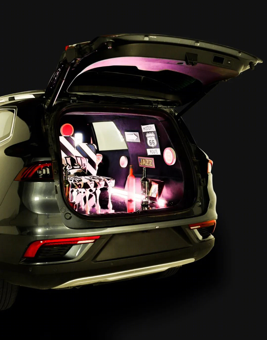 SUV汽车后备箱宠物主题改造丨中国上海丨唯伊汇设计团队-57