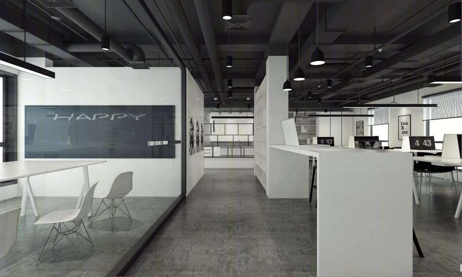 极简主义办公空间-26