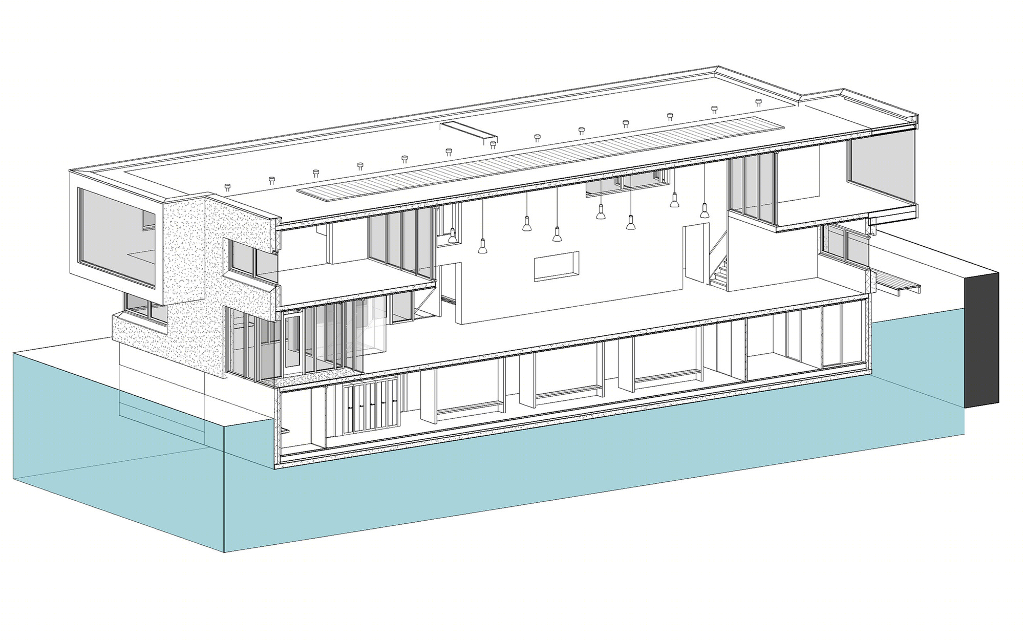 荷兰 Waternet 漂浮办公楼丨Attika Architekten-32