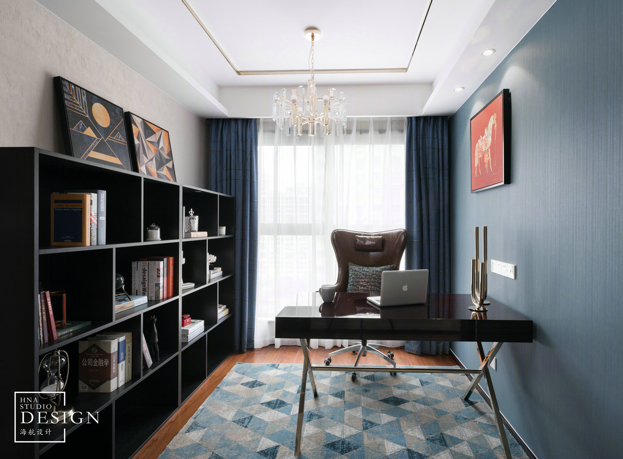 弘阳广场 140㎡轻奢新居 | 大地色系的优雅魅力-14