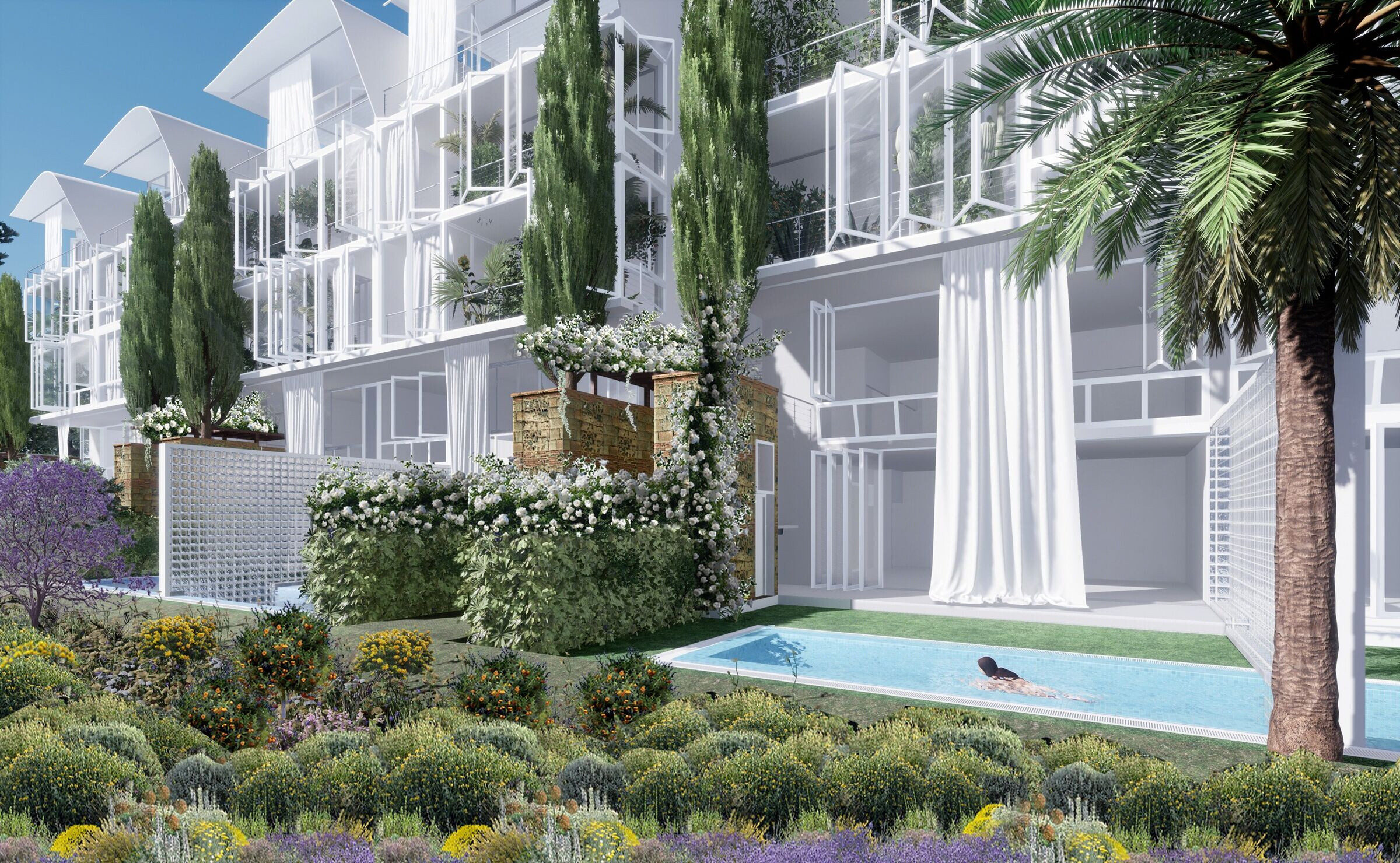 Tunisia 海滨别墅群丨突尼斯-23